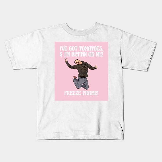 Nick Miller Kids T-Shirt by Dropkick Queen